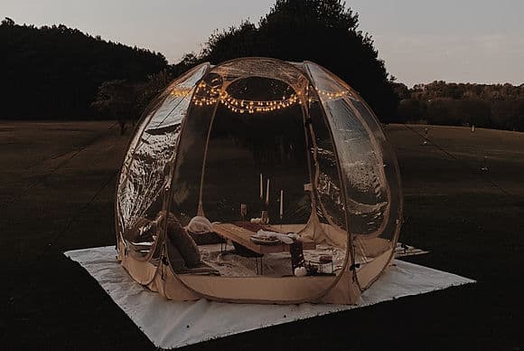 Luxury Bubble Tent Picnic